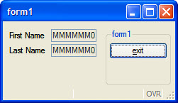 Grid layout rules in Genero form