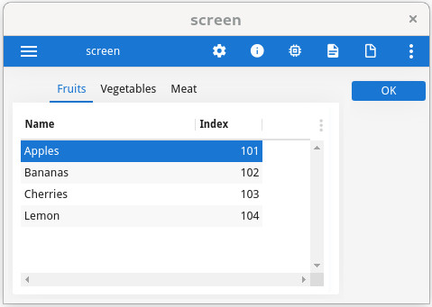 Form with foldertabs screenshot (page 1)