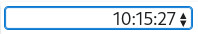 TIMEEDIT rendering