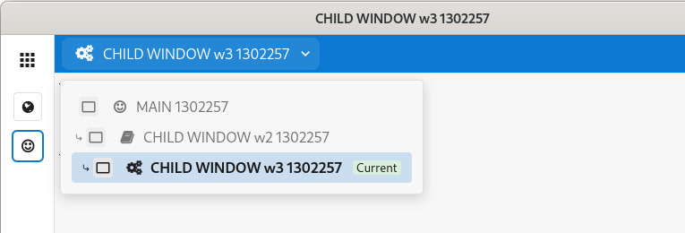 Window list screenshot