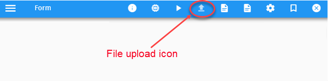 File upload icon