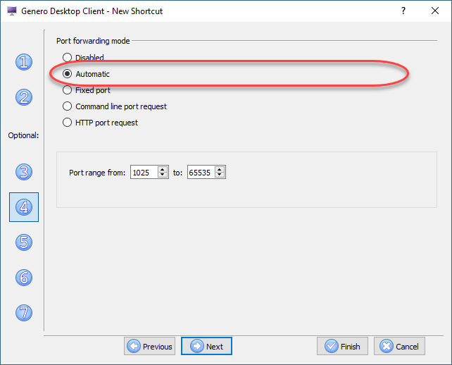 auto port forwarding wizard