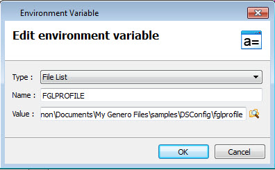 This figure is a screenshot of the Edit environment variable dialog.