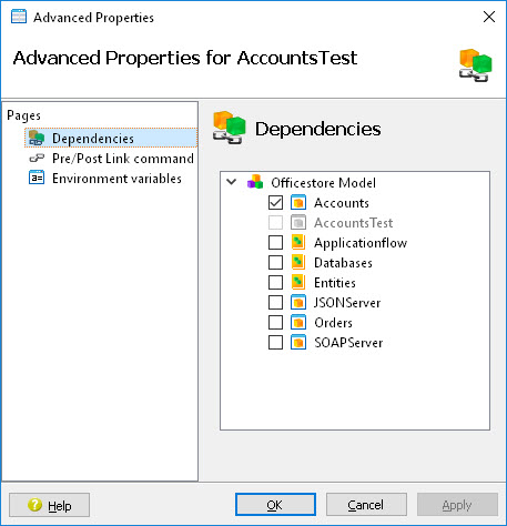 This figure is a screenshot of the Advanced Properties dialog.