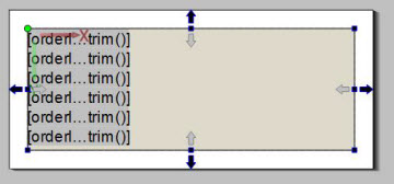 This figure is a screenshot showing a container where both the horizontal and vertical arrows are pointing outward.