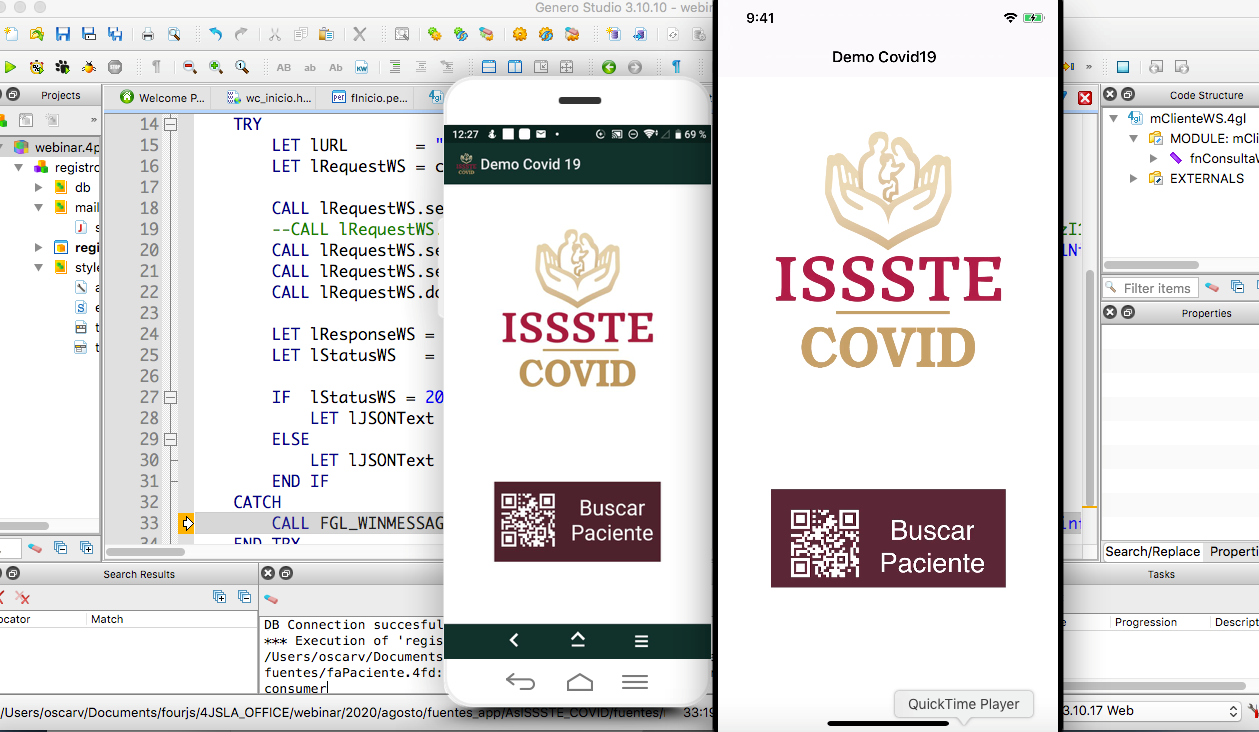 4js logo Low-Code No-Code Development Platform Covid 19